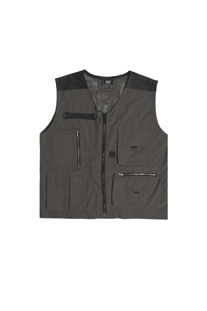 Utility Vest - Pocket Detail Close-up | SouthWave
