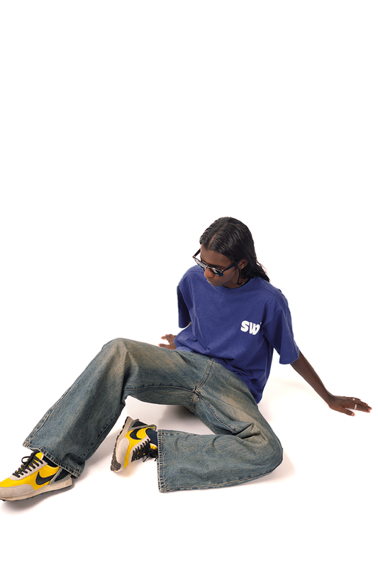 BASICS CORE BLUE T-SHIRT